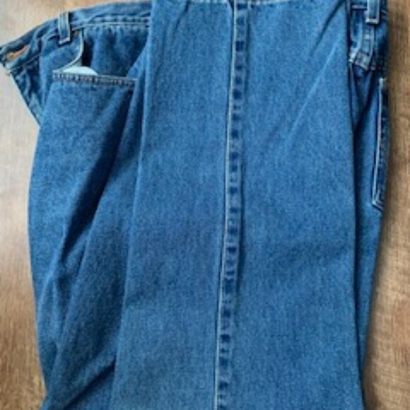 Wrangle Classic jeans with leather logo, 34x30 - Picture 4 of 12